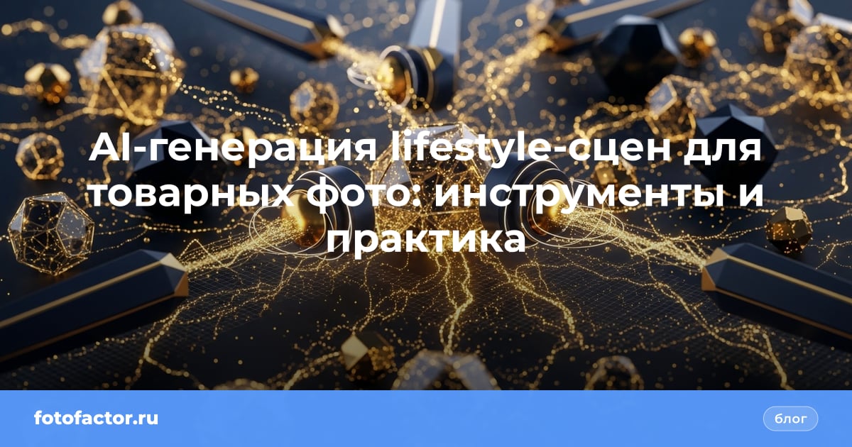 AI-генерация lifestyle-сцен для товарных фото: инструменты и практика