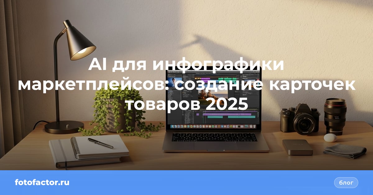 AI для инфографики маркетплейсов: создание карточек товаров 2025
