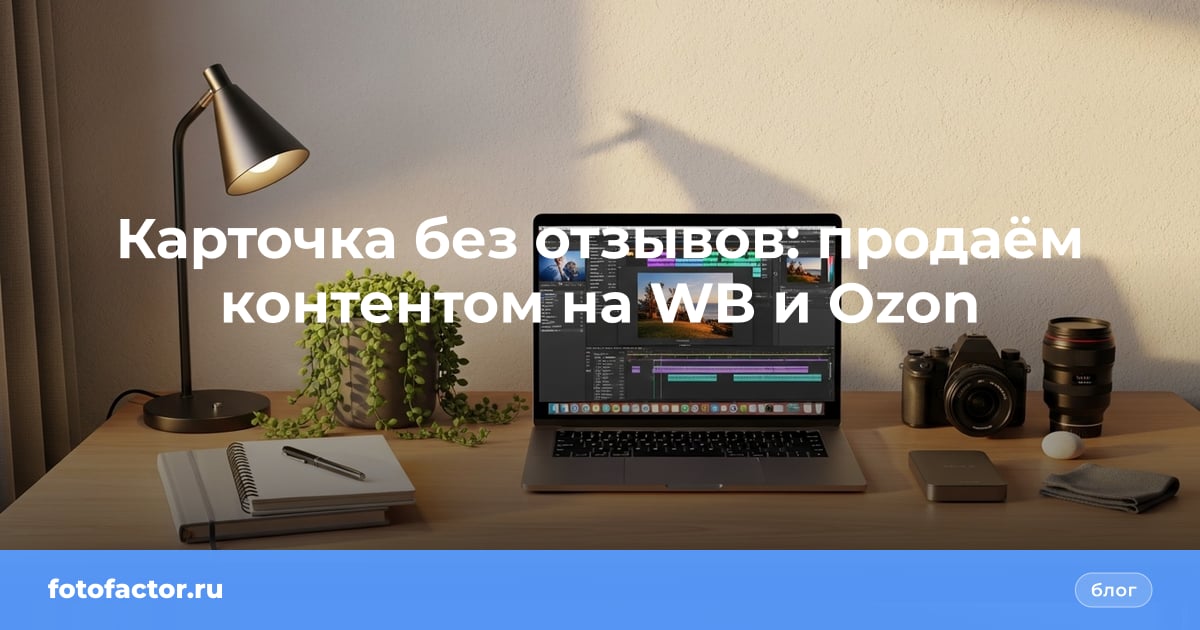 Карточка без отзывов: продаём контентом на WB и Ozon