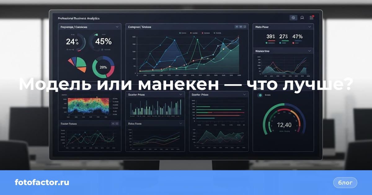 Модель или манекен — что лучше?