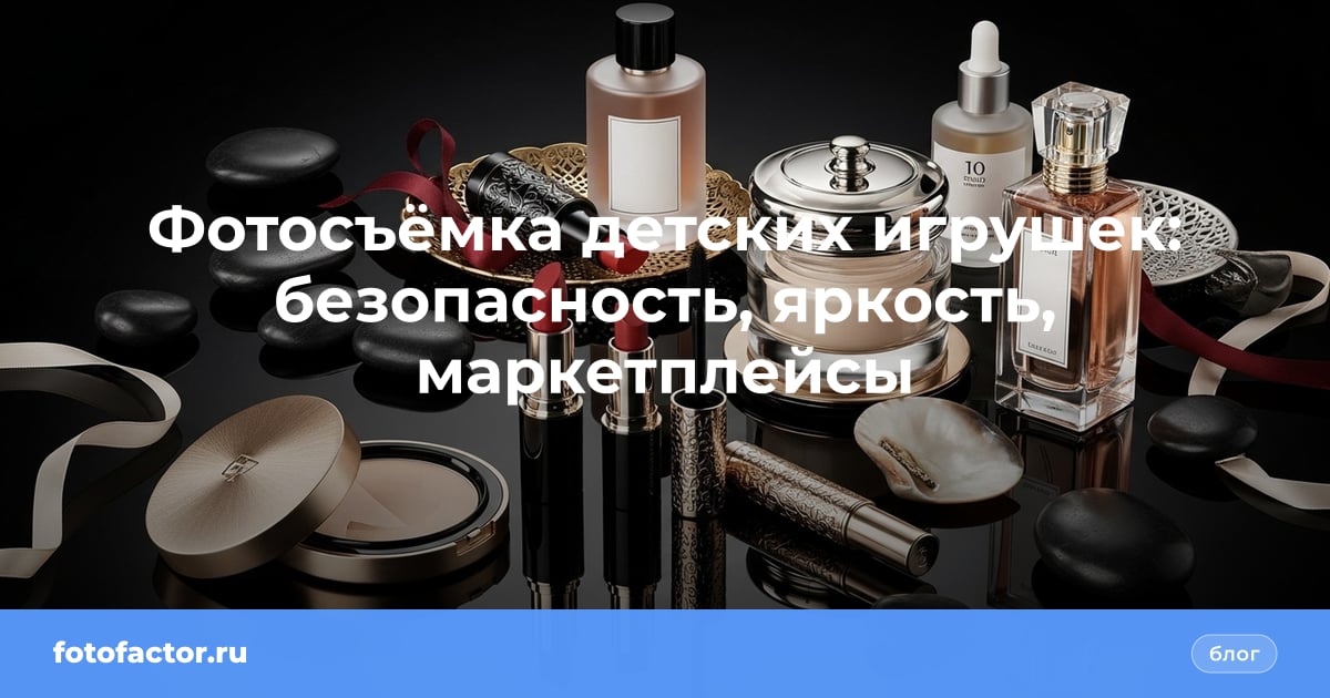 Фотосъёмка детских игрушек: безопасность, яркость, маркетплейсы
