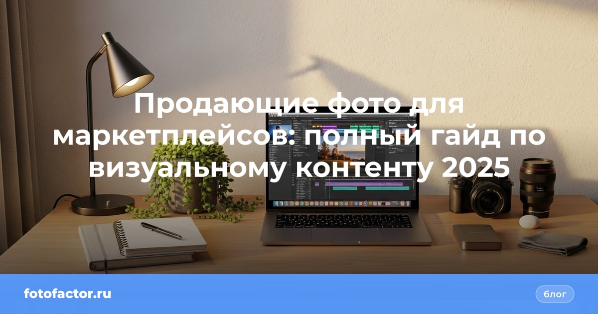 Продающие фото для маркетплейсов: полный гайд по визуальному контенту 2025