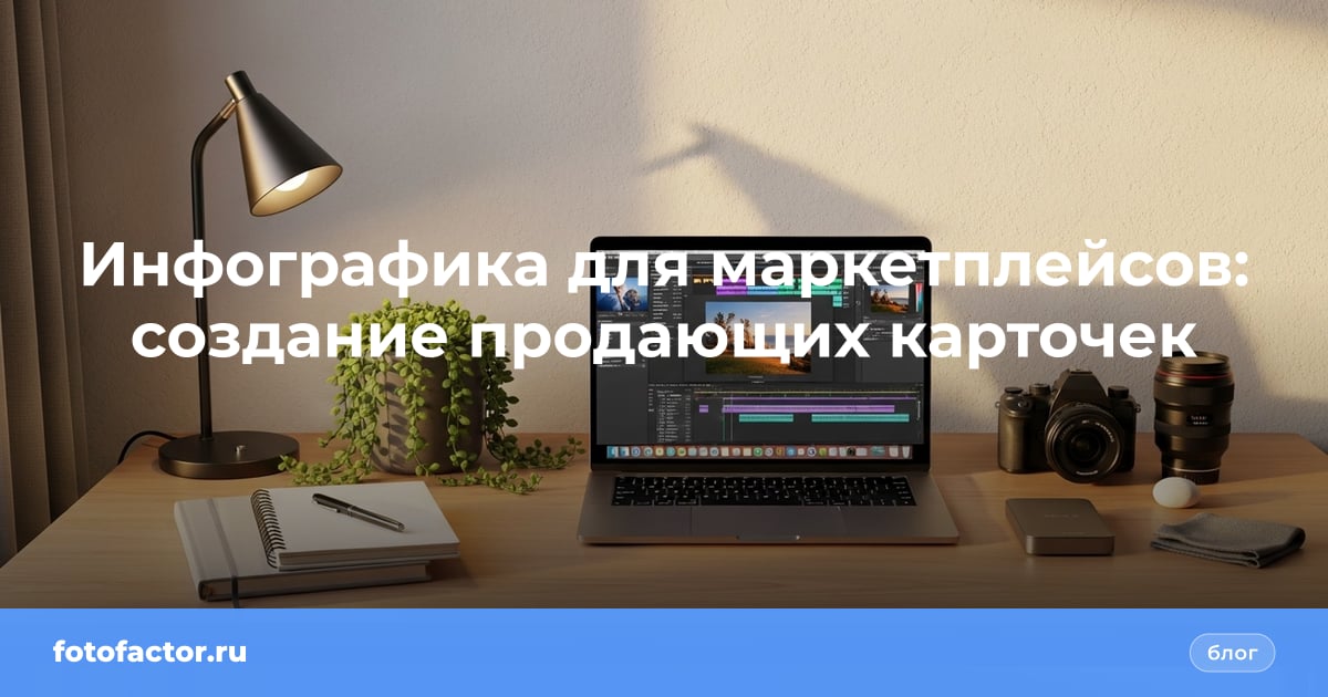 Инфографика для маркетплейсов: создание продающих карточек
