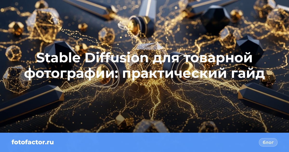 Stable Diffusion для товарной фотографии: практический гайд