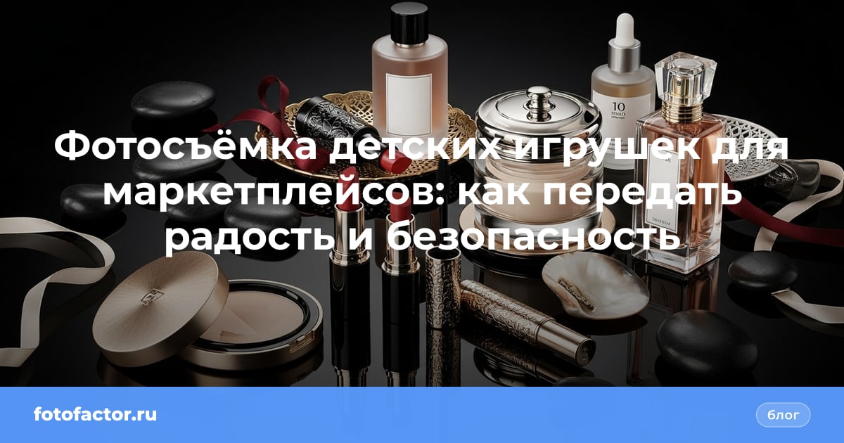 Фотосъёмка детских игрушек для маркетплейсов: как передать радость и безопасность