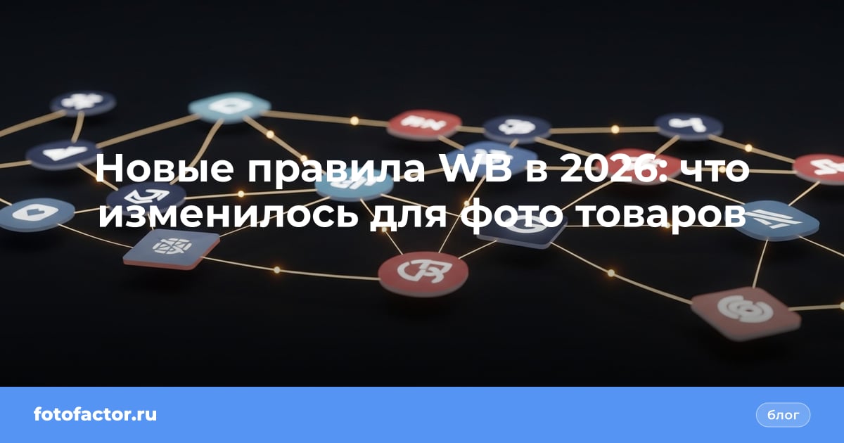 Новые правила WB в 2026: что изменилось для фото товаров