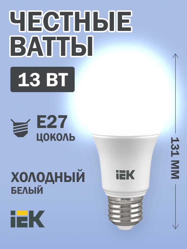 Видеообложка для лампочки