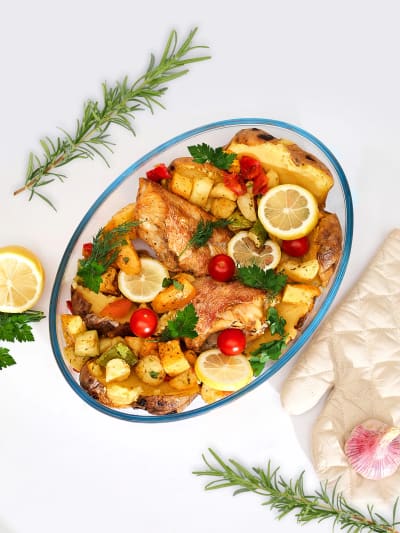 Фотосъемка еды и продуктов на белом и черном фоне для каталога